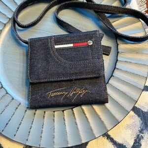 Unique, Like New Tommy Hilfiger Denim Crossbody/Wallet
